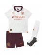 Manchester City Jack Grealish #10 Venkovní dres pro děti 2023-24 Krátký Rukáv (+ trenýrky)